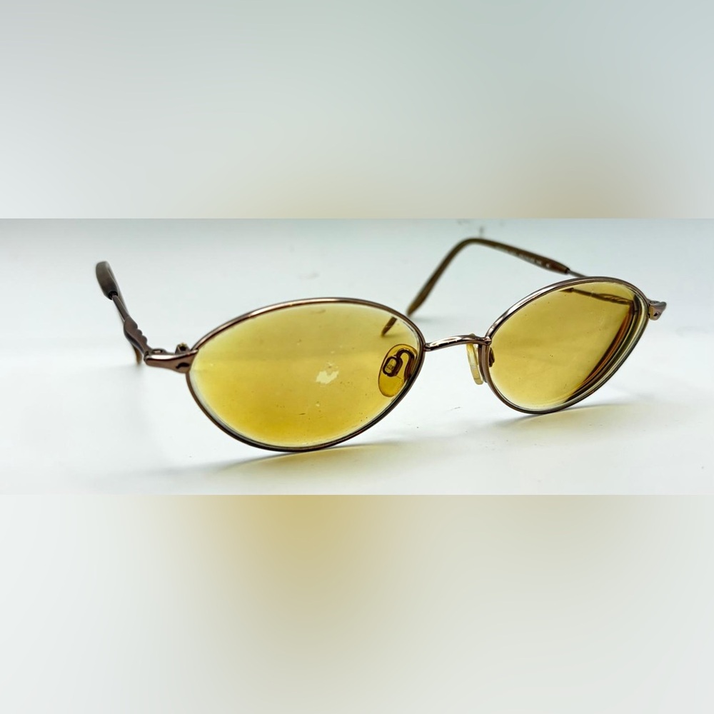Sophia Loren T-702 Bronze Oval Titanium Sunglasses Frames Only